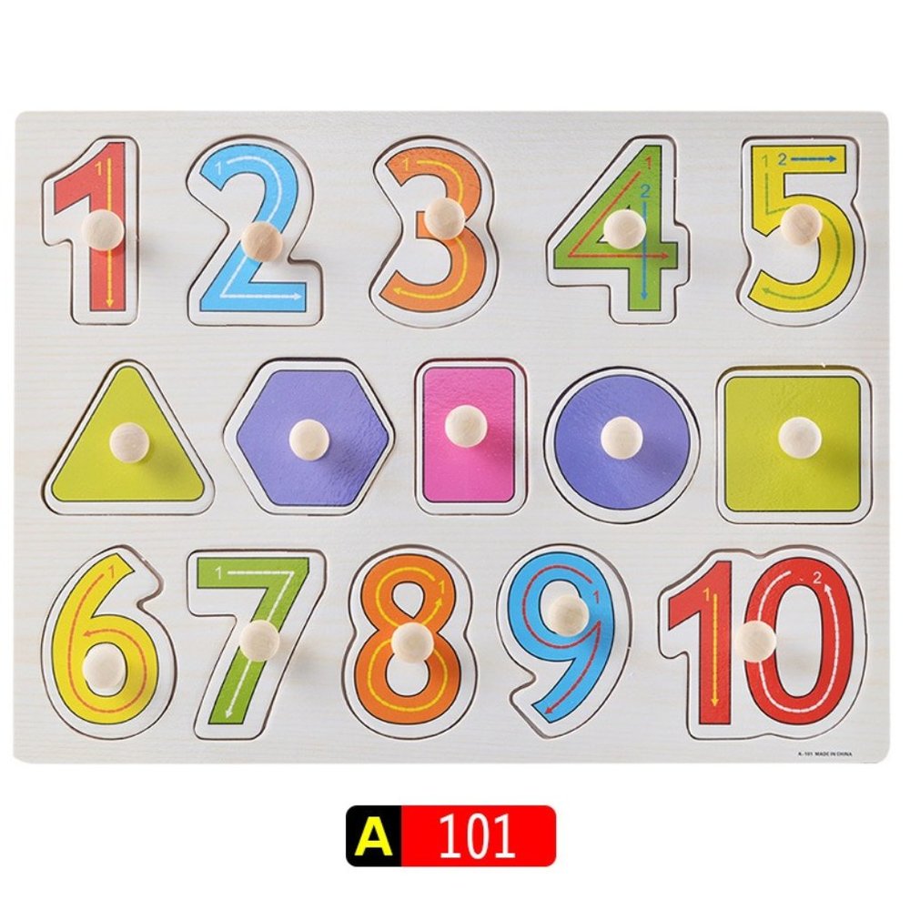 Wooden Numeric Puzzle